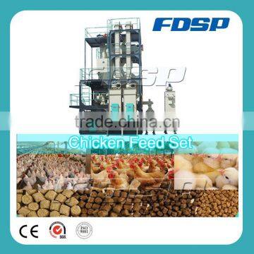 Compact structure small feed mill plant turnkey poultry projects