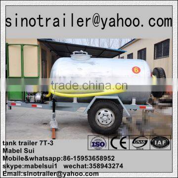 hot dipped galvanized tank sprayer trailer
