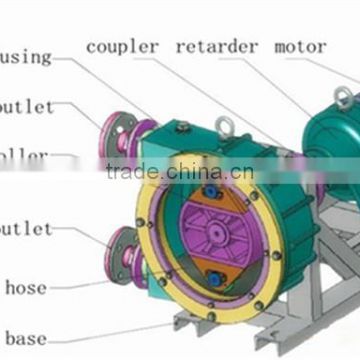 China supplier high efficiency peristaltic pump/concrete pump hose for sale