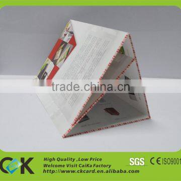 Eco-friendly paper!Folded leaflet printing with low price