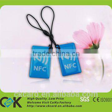 Good price readable RFID key tag/fancy NFC pendant