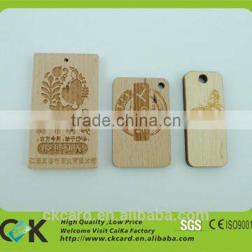 fancy design plywood postcard from shenzhen golden card manufacturer