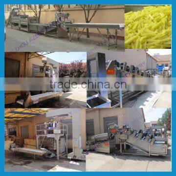 Full Automatic Frozen French Fries Maker/potato Chips Processing Machine photo-4