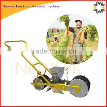 Neweek agricultural single roller easy carry vegetable hand carrot seeder machine