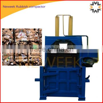 Neweek environmental vertical hydraulic baler rubbish compactor