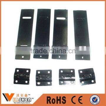 Supply Ordinary buckle metal hasp gate hinge hasp lockout plate cabinet drawer door hasp lock