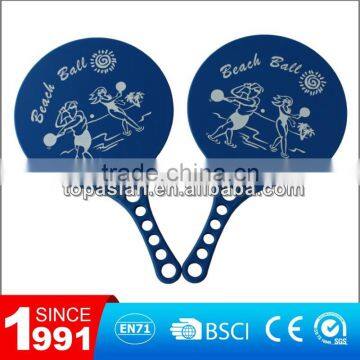 Plastic beach rackets paddle