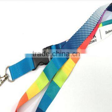 Good quality and fashion style lanyard with breakaway buckle