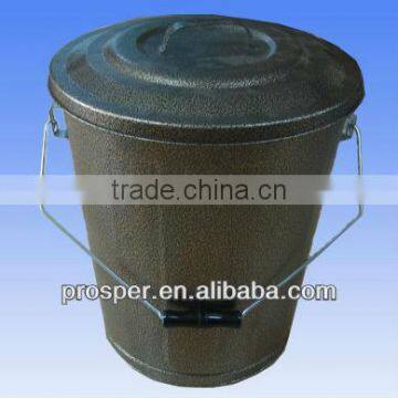 fireplace coal bucket with lid