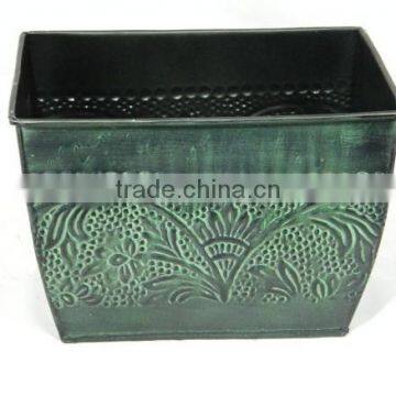 Planter Green Embose