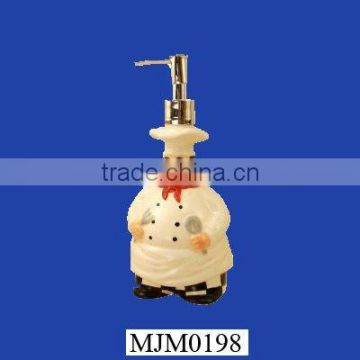 Fat Chef ceramic lotion dispenser