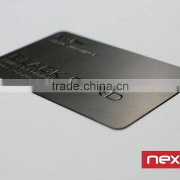 Matt Colorful Silk Screen Printing Metal Card photo-4