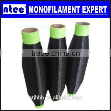 Black Dyed Polyester monofilament yarn