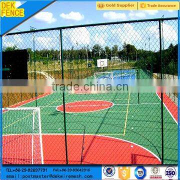 Chain link fence portable tennis nets