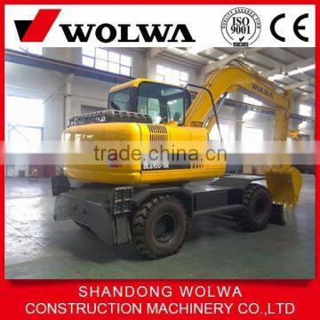 China Wolwa 10t DLS100-9A Wheel Shovel Excavator photo-4