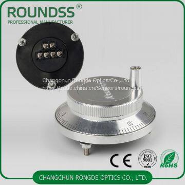 80mm Dia Metal Rotary Encoder Handwheel CNC MPG for Siemens photo-4