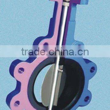 Lug butterfly valve