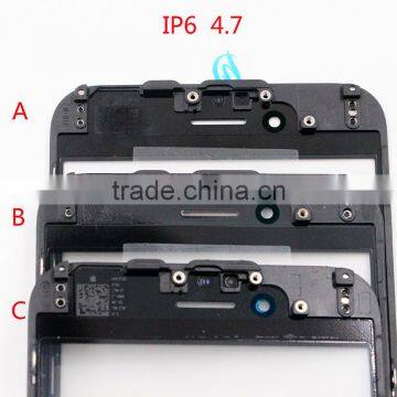 Shenzhen Mobile Phone Parts for Iphone6 Front Glass Cold Press Glue Frame With Oca Assembly Replacements Glass photo-4