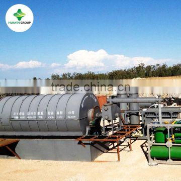 Thailand popular plastics waste to fuel oil pyrolysis machine