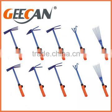 5Pcs/Set Mini Sharp Shovel Rake Plastic Handle Metal Head Plant Tool Set Reinforced Gardening Tools