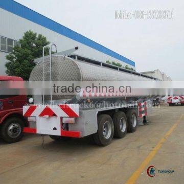 3 Axles Aluminum Alloy Aviation fuel Trailer 55m3