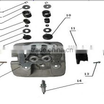 TRX350 Cylinder Cover Unit