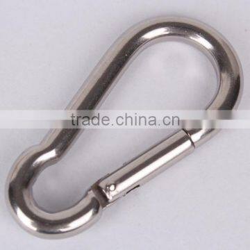 Stainless 304 sus316 spring trigger dog Carabiner Snap Hook