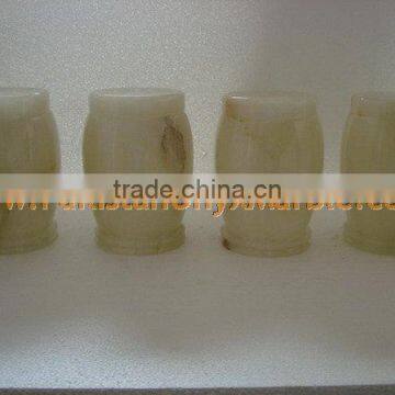 NICE & SHINE Hot Sale Popular URNS ONYX MARBLE HANDICRAFTS photo-4