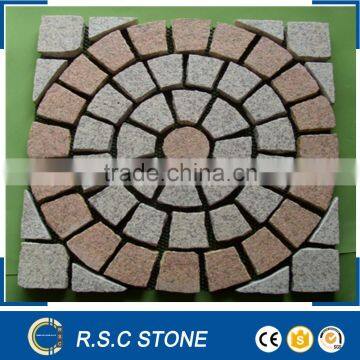 octagonal driveway paver stone mesh