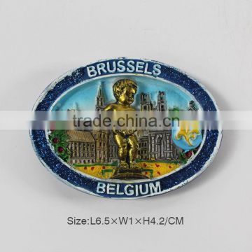 6.5*4.2*1cm belgium souvenir magnet