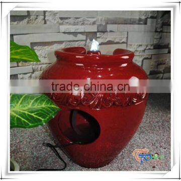 Chinese indoor decorative water feature antique pot fountain