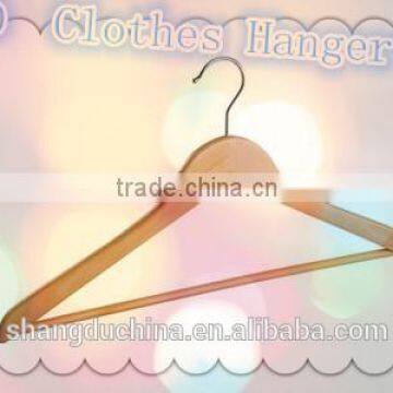 OEM cheap and chic wooden hanger wholesale