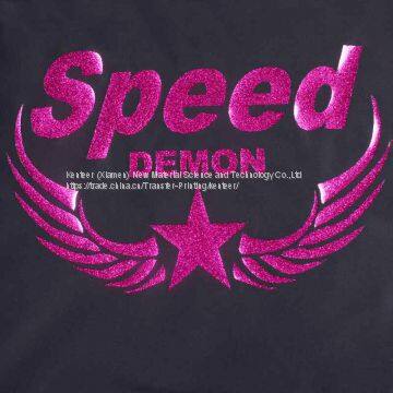 Kenteer A4 Size 8colors 8pcs One Bag Glitter Heat Transfer Vinyl for Garments photo-4