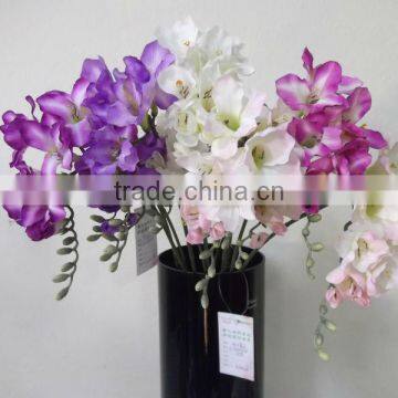 artificial handmade 2-branch orchid flower