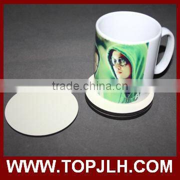 China Supplier Hot Sell Wholesale Custom Bulk Blank Cheap Round Mdf Cork Coaster photo-5
