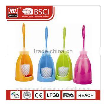 Haixing Long holder plastic toilet brush,Newly design Toilet brush with holder