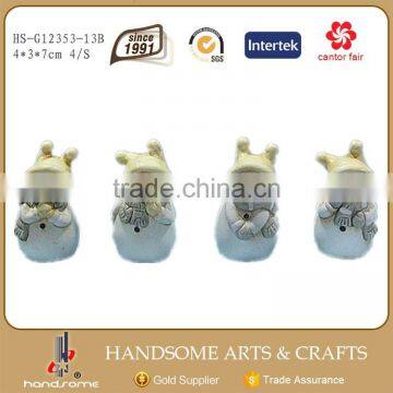 7cm China Small Gift Item Wholesale Handmade Christmas Figurine Decoration Art Supplies Santa Claus photo-5