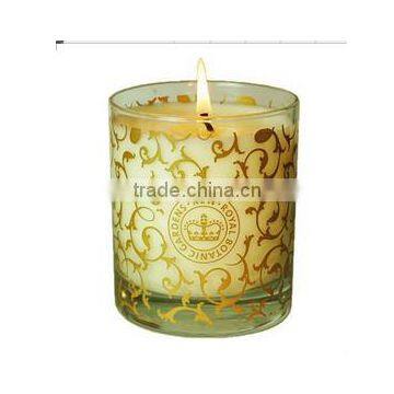 super quality candle holder with flower print