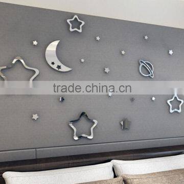 2017 Jayi Mirror Acrylic Customized Shape Mirror Decorative Sticker for Wall on the Wall Sign Supplier photo-2