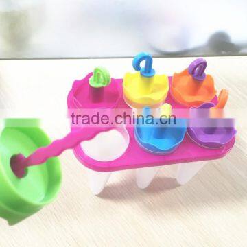 Plastic 6PK Umbrella Shaped Popsicle Molds photo-4