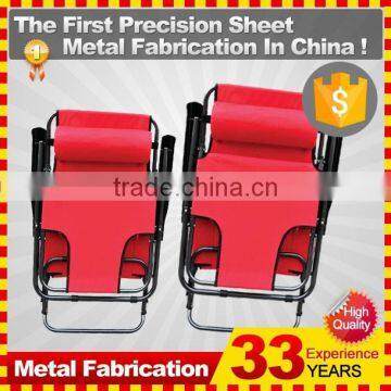Hot Sale Two Positions Recline Outdoor Folding Chaise Lounge Chair photo-4