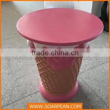 Custom Fiberglass Ice Cream Table