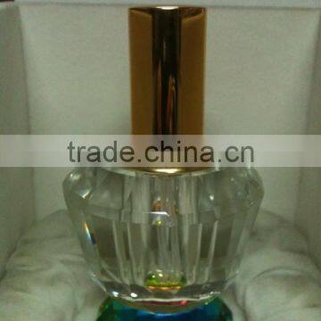 exquisite high-grade crystal perfume bottle for lady gift