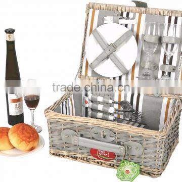 Wholesale Handmade Insulated Fast Food Picnic Basket Wicker photo-2