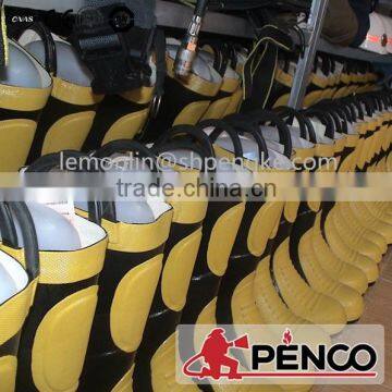 Fireproof Flame Retardant Rubber Interior Iron Block Head Industrial Safety Waterproof Fire Boots photo-4