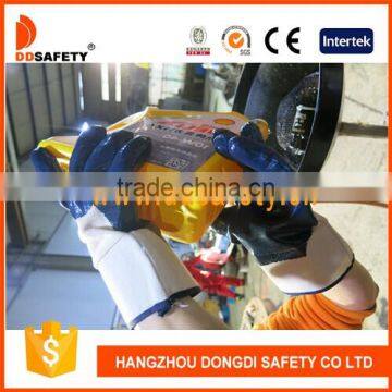 DDSAFETY Cotton With Blue Nitrile Nbr Coated Gloves Working Gloves Safety Gloves photo-2