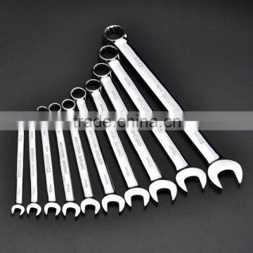 Chrome Vanadium 10 Pcs Combination Spanner Set Various Size Tools of Spanner photo-4