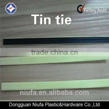 Kraft Paper Bag Used Self Adhesive Plastic Tin Tie photo-4