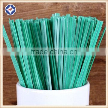 PE plastic coated twist tie wire