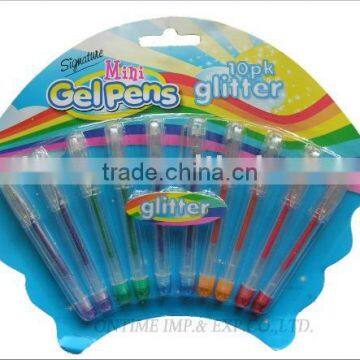 Item No: STA4075 10pcs Mini Gel Pens / Glitter Pens